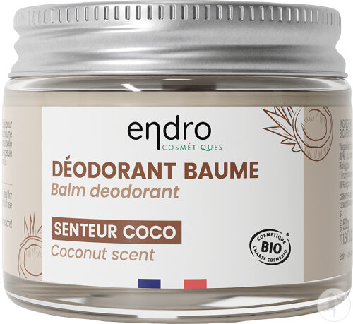 Endro Déodorant Coco Baume Naturel Bio 50ml