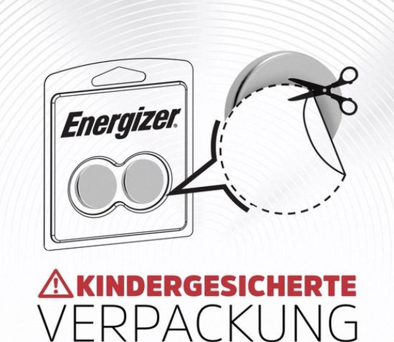 Energizer - CR2450 - Knoopcel Batterij - 24 mm - 3 V - Pak 2 Stuks