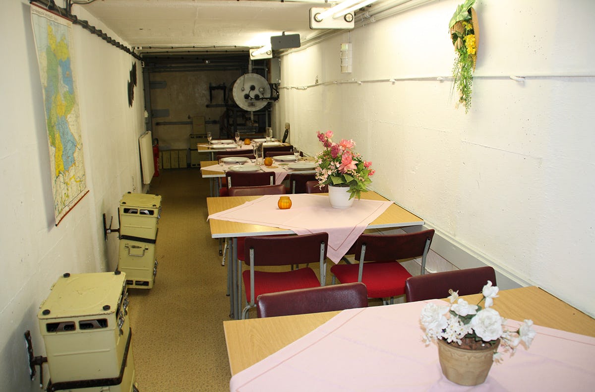 Übernachtung im Bunker Frauenwald