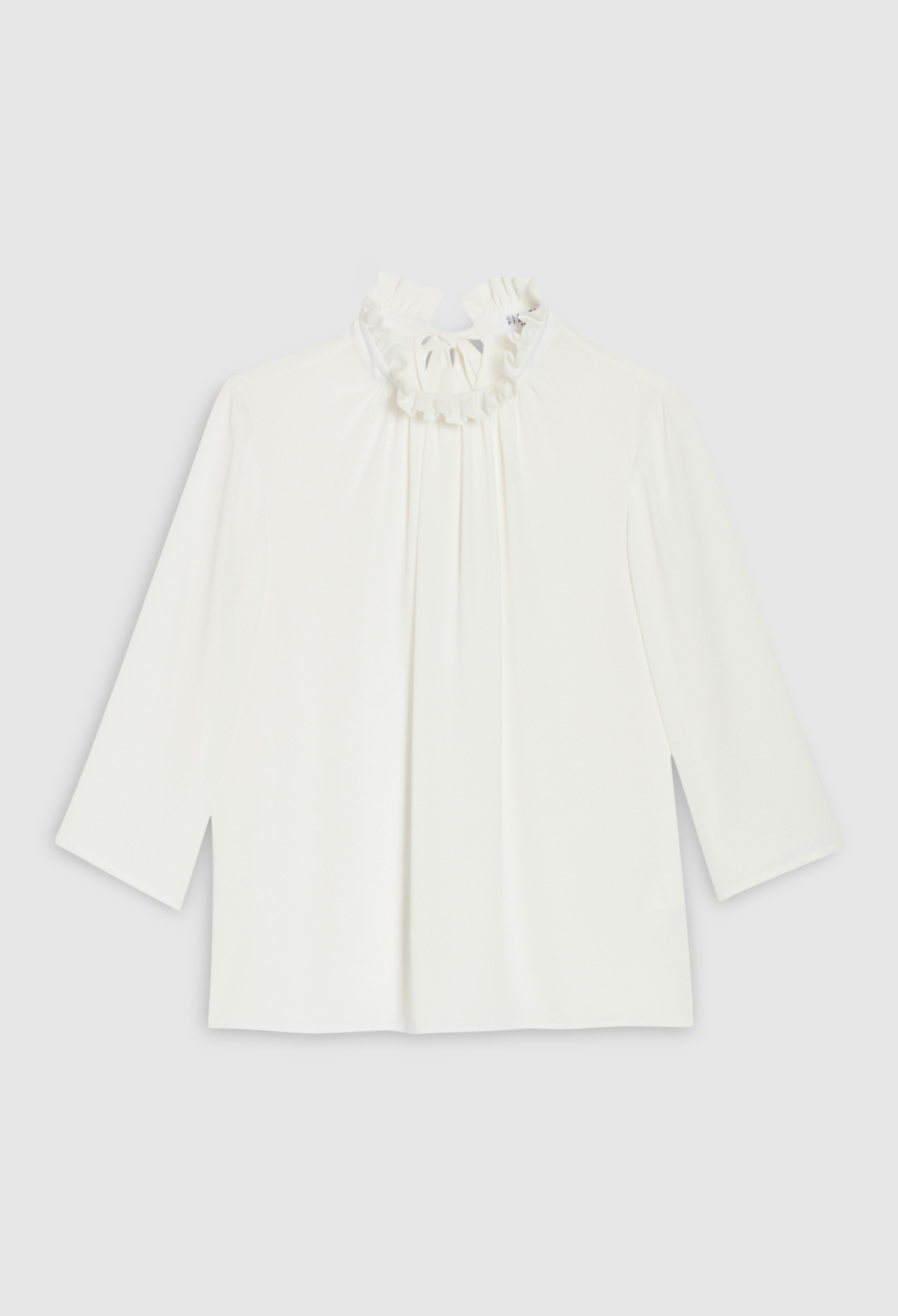 Blouse &agrave; col victorien
