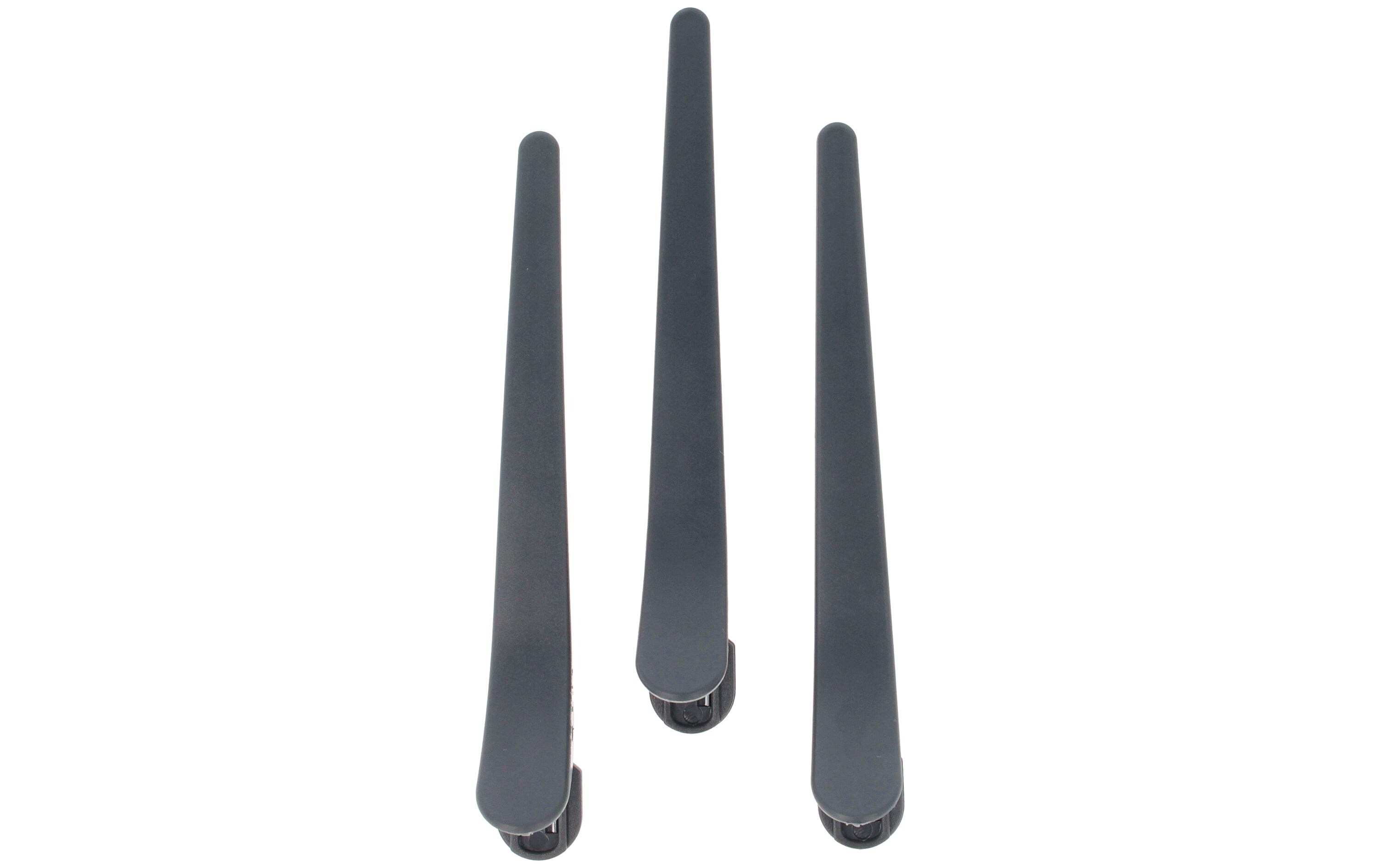 Frisier-Haarclips Grau 3 StückPraktisch und stylisch im Alltag