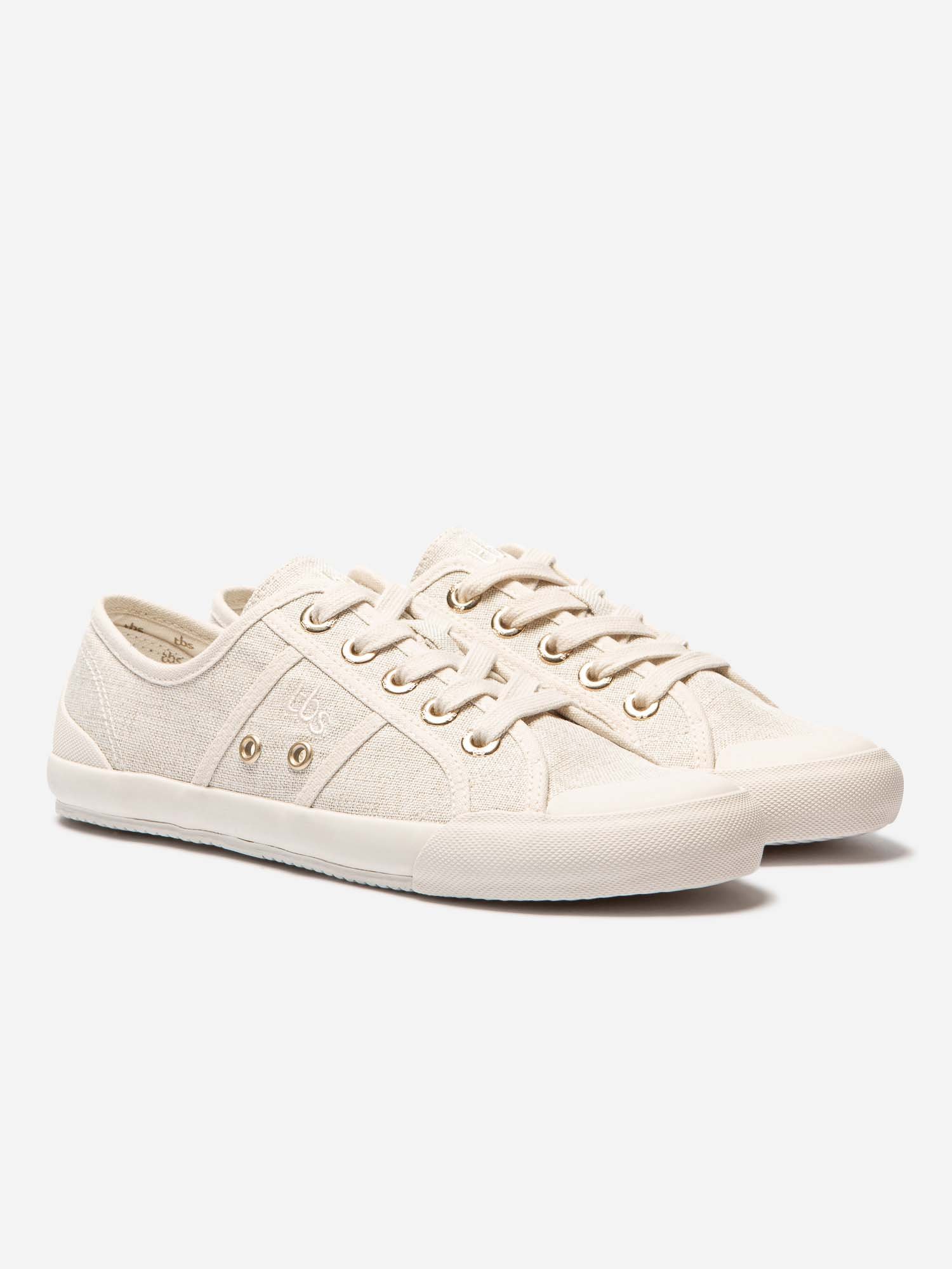 Tennis Femme en Toile De Coton Lin