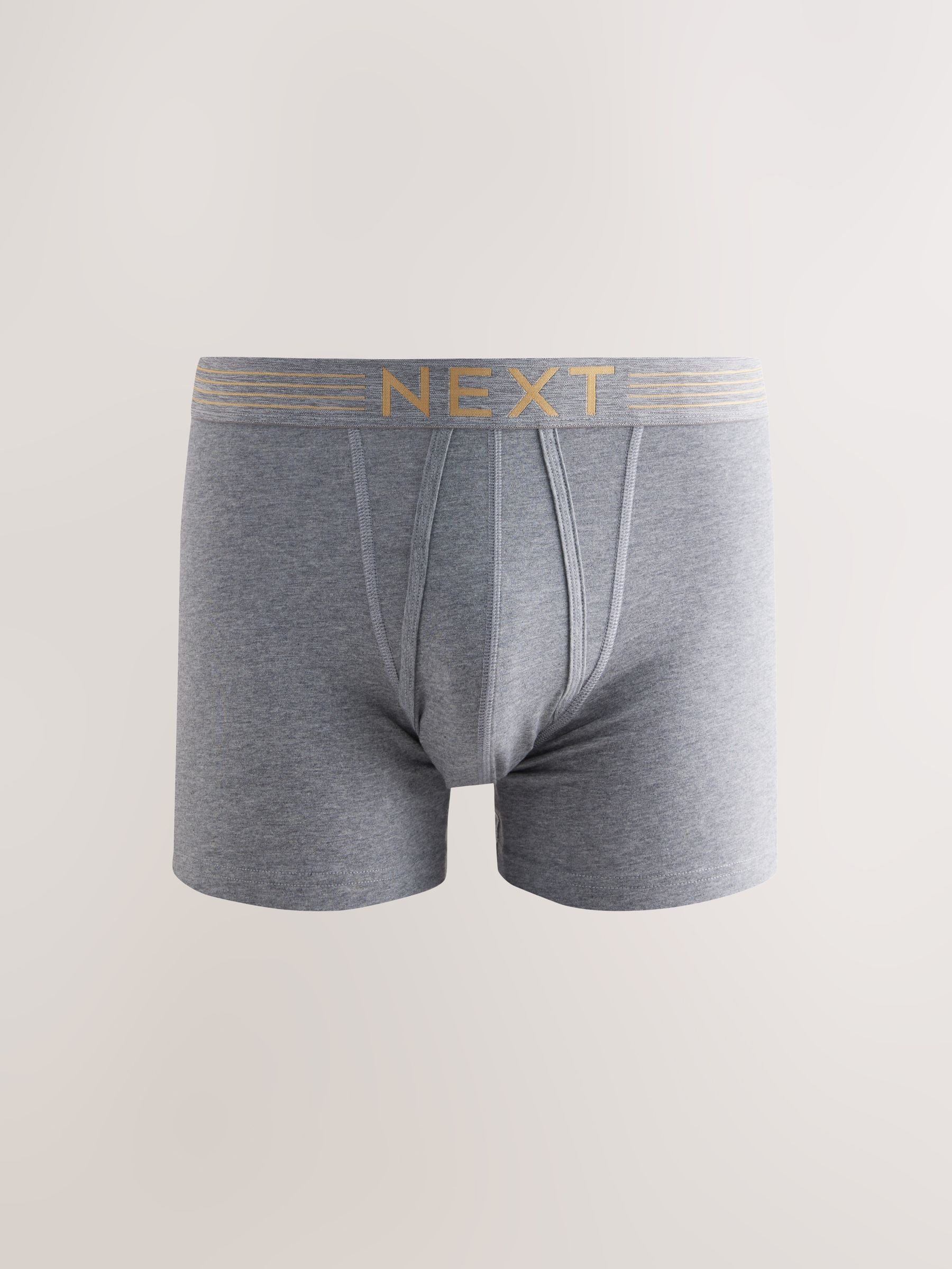 Rijke marineblauw/paars/oranje - Verpakking van 10 - Boxershorts met A-voorkant