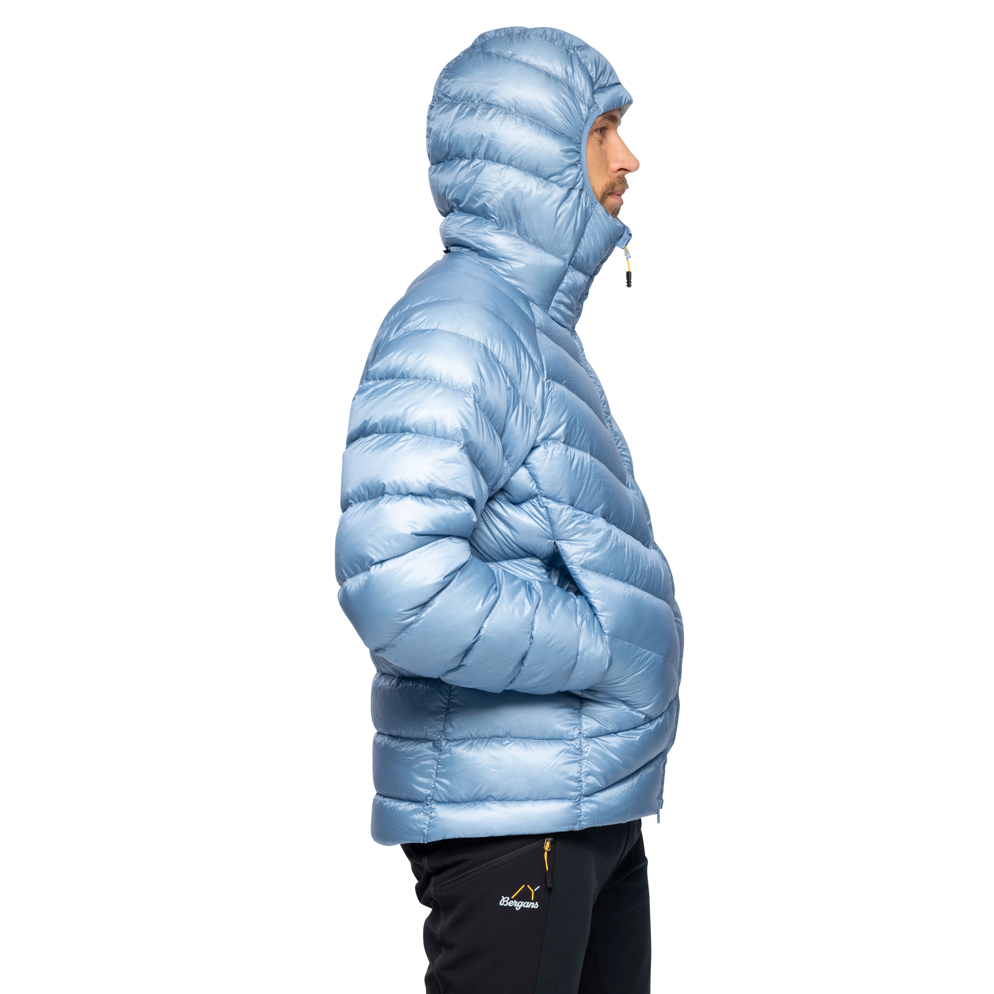 Y LightLine Weightless Down Jacket Hood Men Elemental Blue