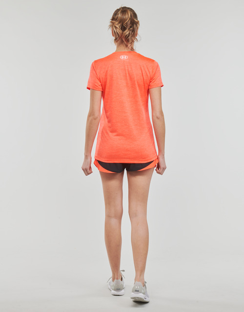 Under Armour - TECH SSV - TWIST - Orange / Blanc