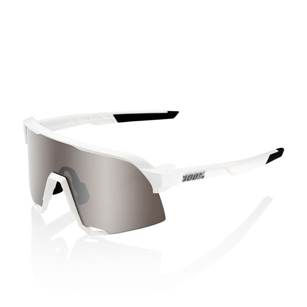 100 percent THE S3® - Lunettes de soleil white/hiper silver mirror