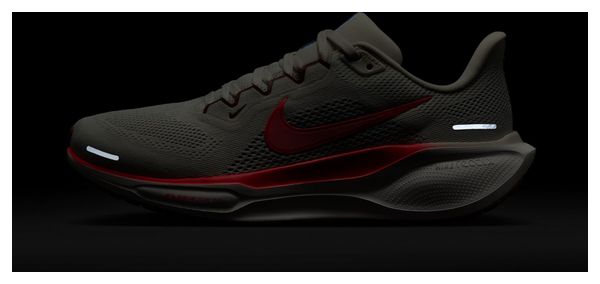 Chaussures Running Nike Pegasus 41 Gris/Rose Femme