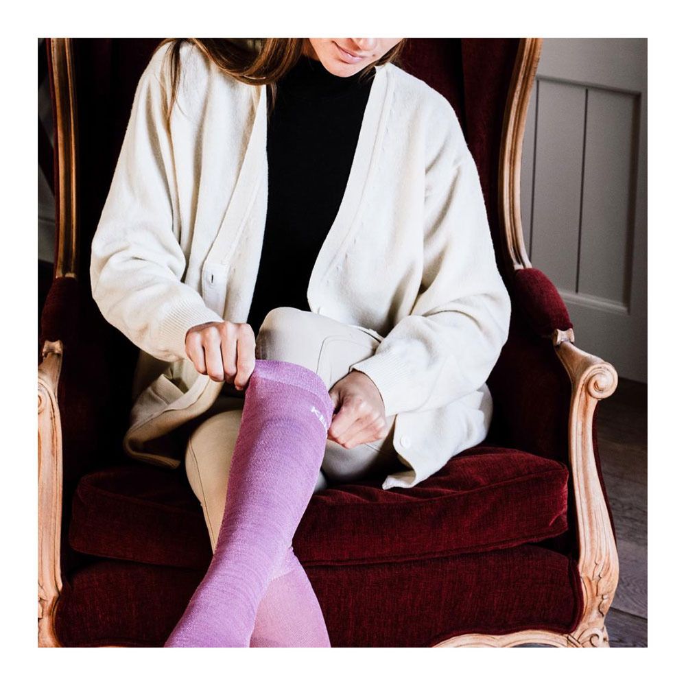 Kentucky GLITTER - Chaussettes rose tendre