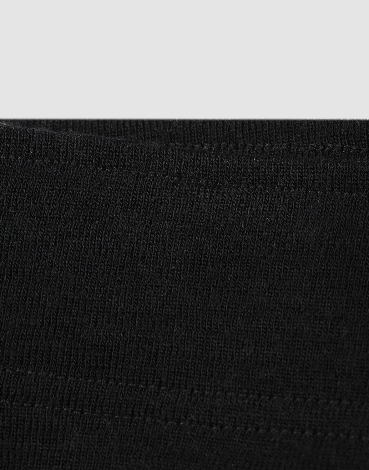 Shorts van merinowol voor dames in Zwart