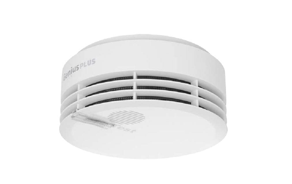 Rauchmelder Genius Plus In. VDS, Q-Label zertifiziertRauchwarnmelder mit akustischer Signalgebung von über 85 dB(A)