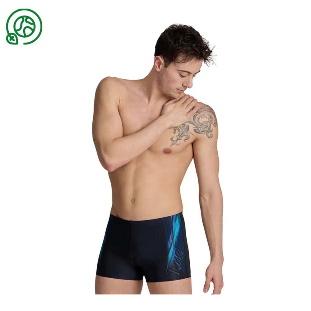 Arena GRAPHIC - Boxer de bain Homme black/nespola