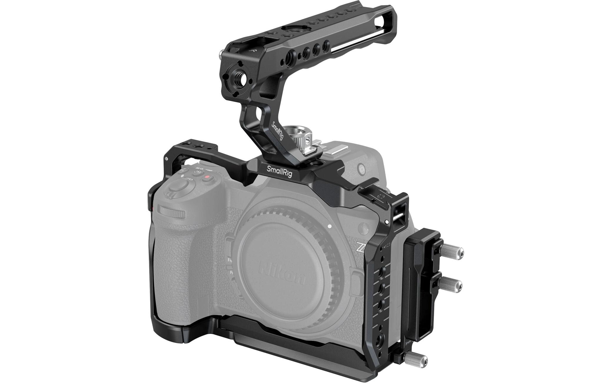 Cage Kit für Nikon Z 6III<br>Schützt die Kamera und ermöglicht dennoch den Zugriff auf die Schnittstellen