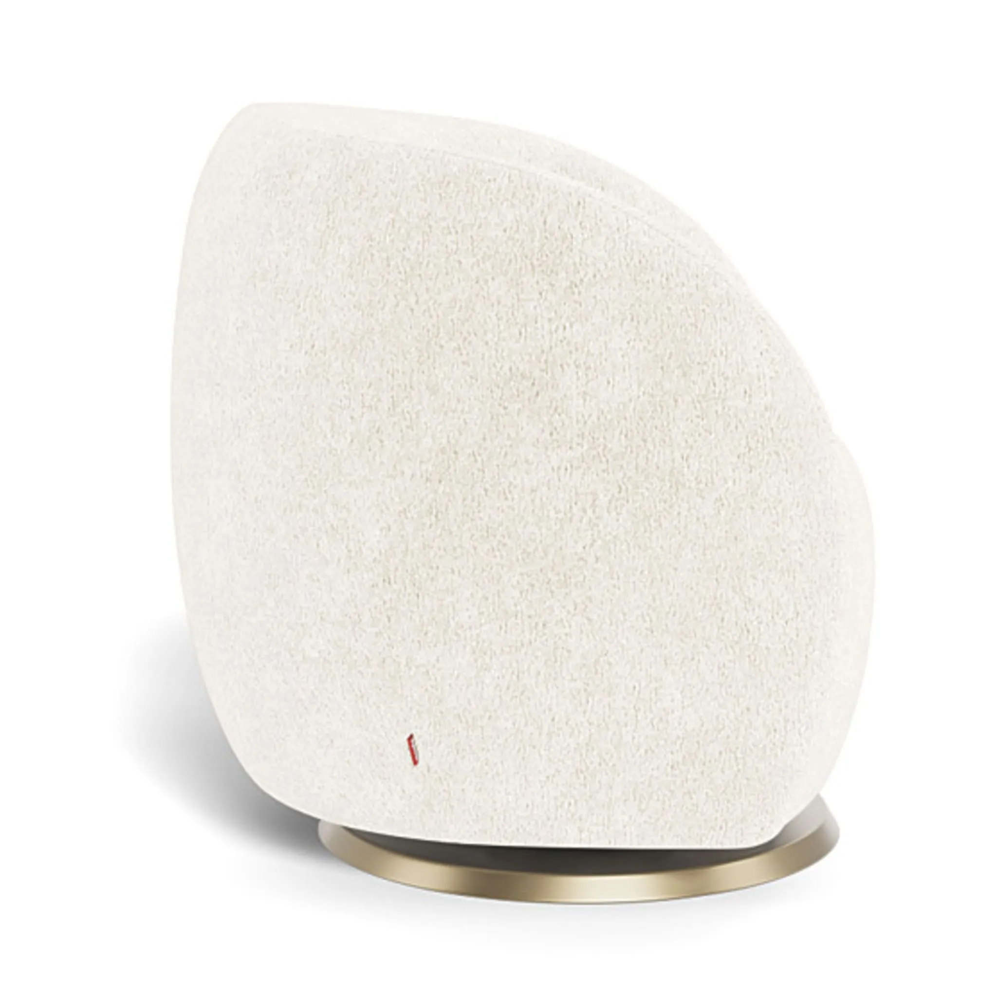 Monte Fauteuil Berçant et Pivotant Gem - Sheepskin  Or