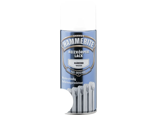 HAMMERITE Radiatorverf Glanzend Wit 400 ml