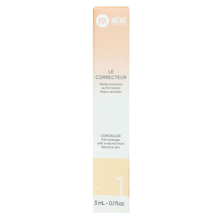 Le Correcteur haute couvrance au fini naturel peau sensible n°1 3ml