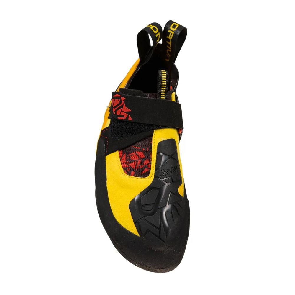 La Sportiva SKWAMA - Chaussons escalade Homme black/yellow