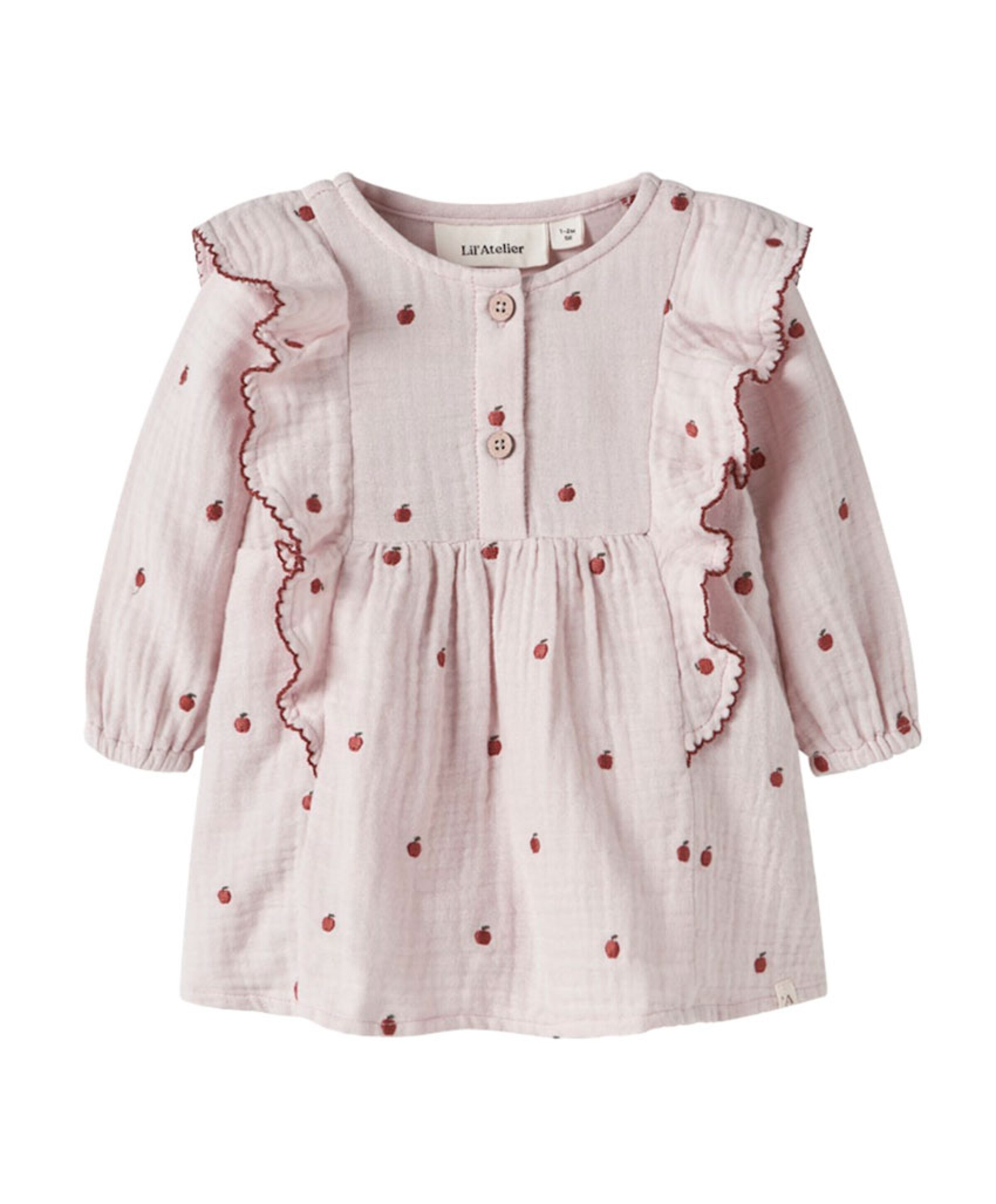 Lil' Atelier Meisjes jurk roze