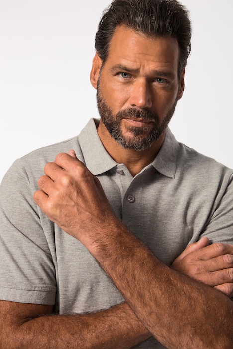 Poloshirt, Basic, Halbarm, Piqué, bis 10XL