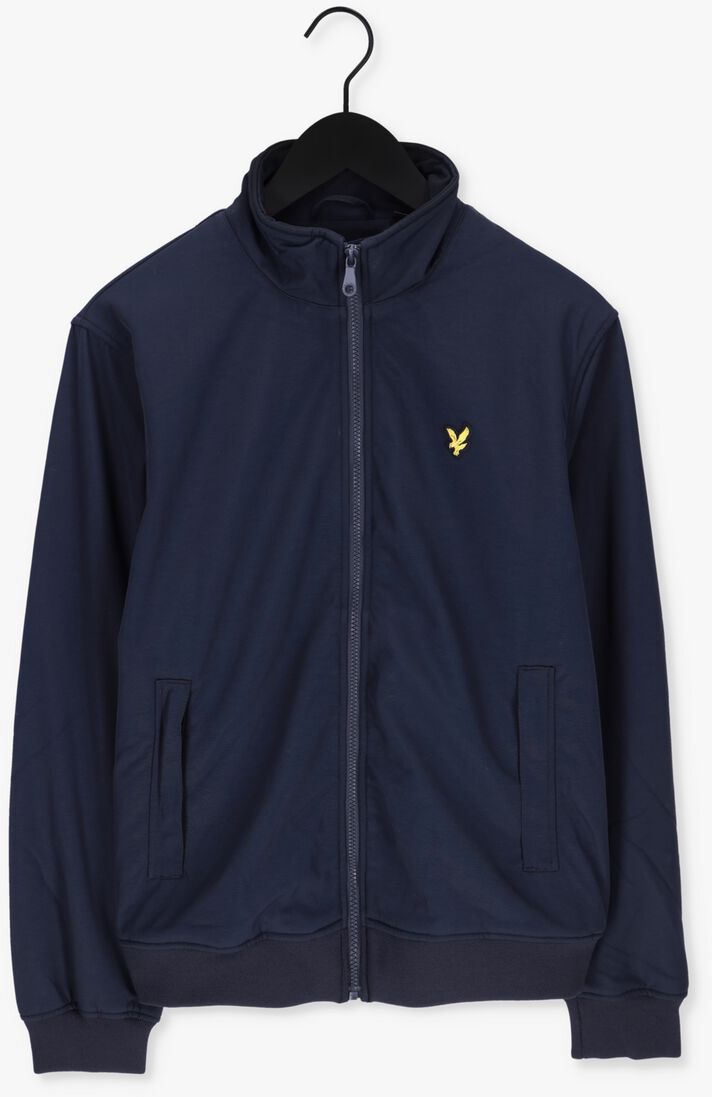 LYLE & SCOTT blauwe lyle & scott jack fleece lined funnel neck jacket