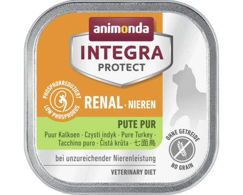 Animonda Protect Nier Pure Kalkoen Natvoer voor Katten 100g