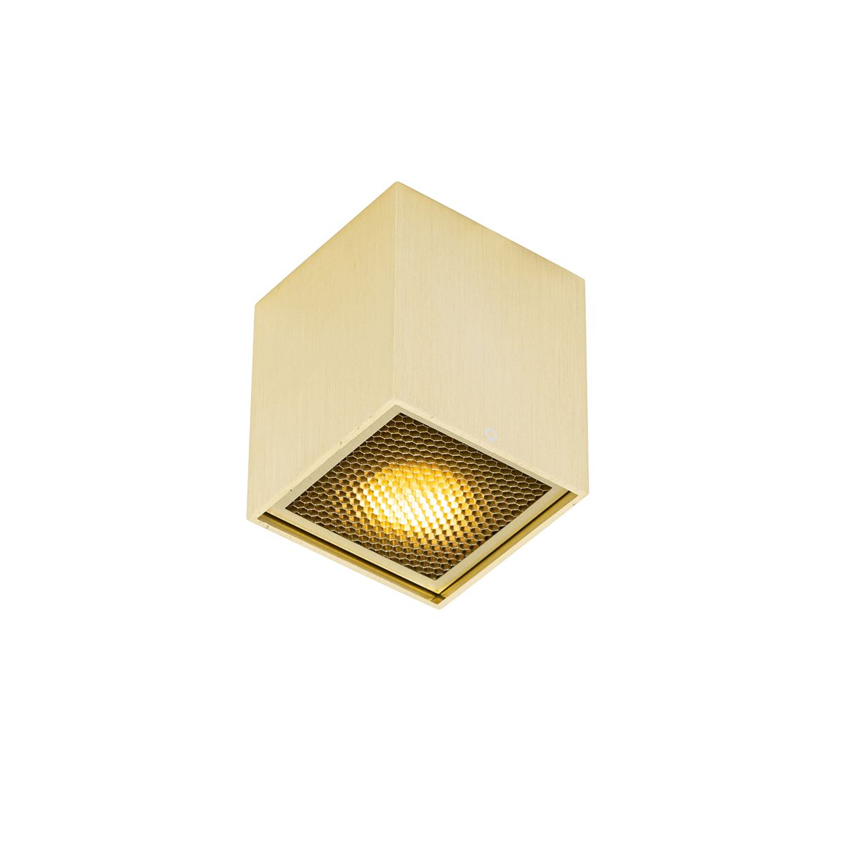 Design opbouwspot goud GU10 50mm - Qubo Honey