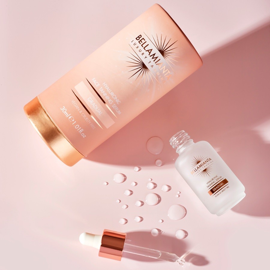Bellamianta - Hyaluronic Face Tanning Serum 30 ml - Selvbruner