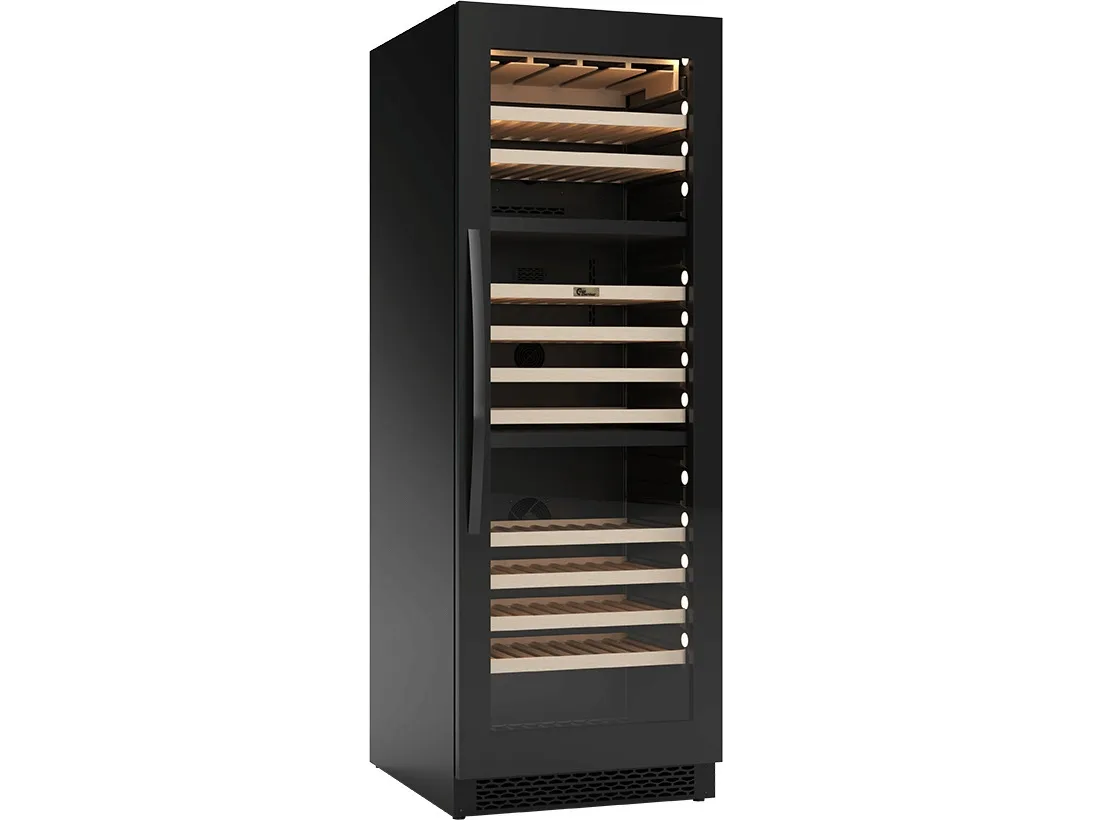 Thermex Winemex 145 - Vinkøler - bredde: 59.5 cm - dybde: 67.1 cm - højde: 171.8 cm - 368 liter - Klasse G - sort
