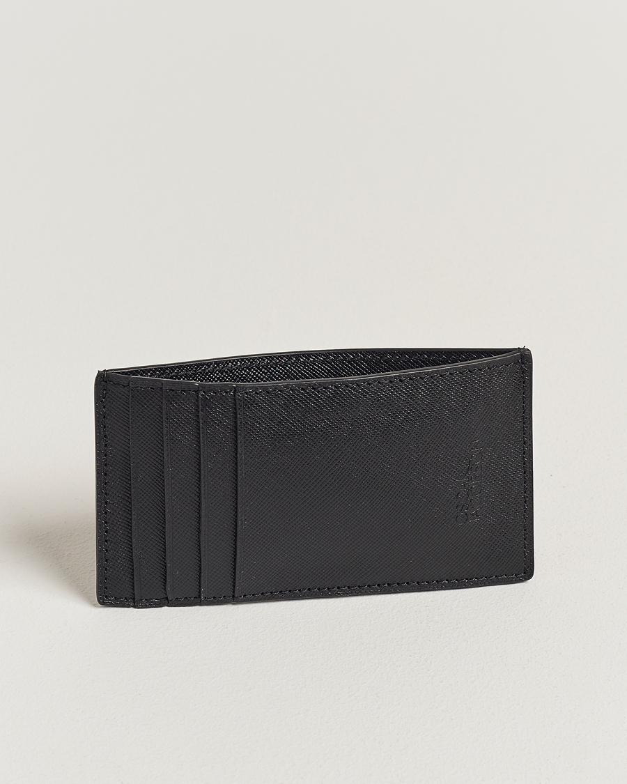 Oscar Jacobson Card Holder Leather Black