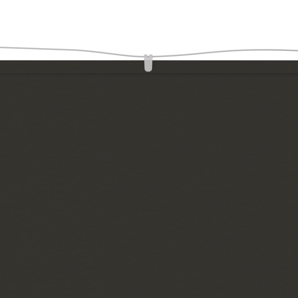 Auvent vertical 60 x 800 cm tissu oxford anthracite