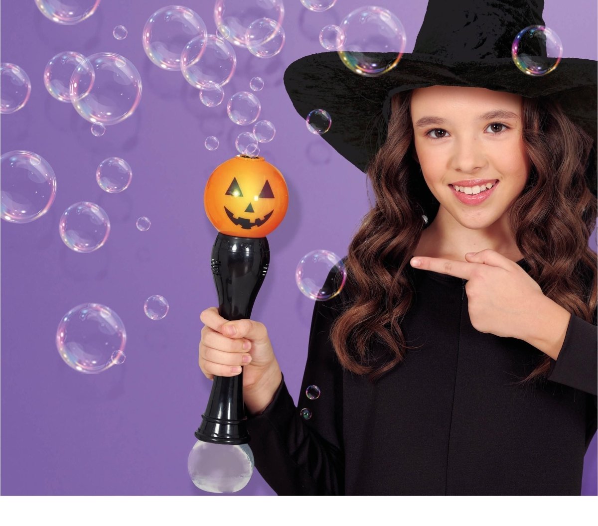 Halloween Bellenblaas Pompoen Led 36cm