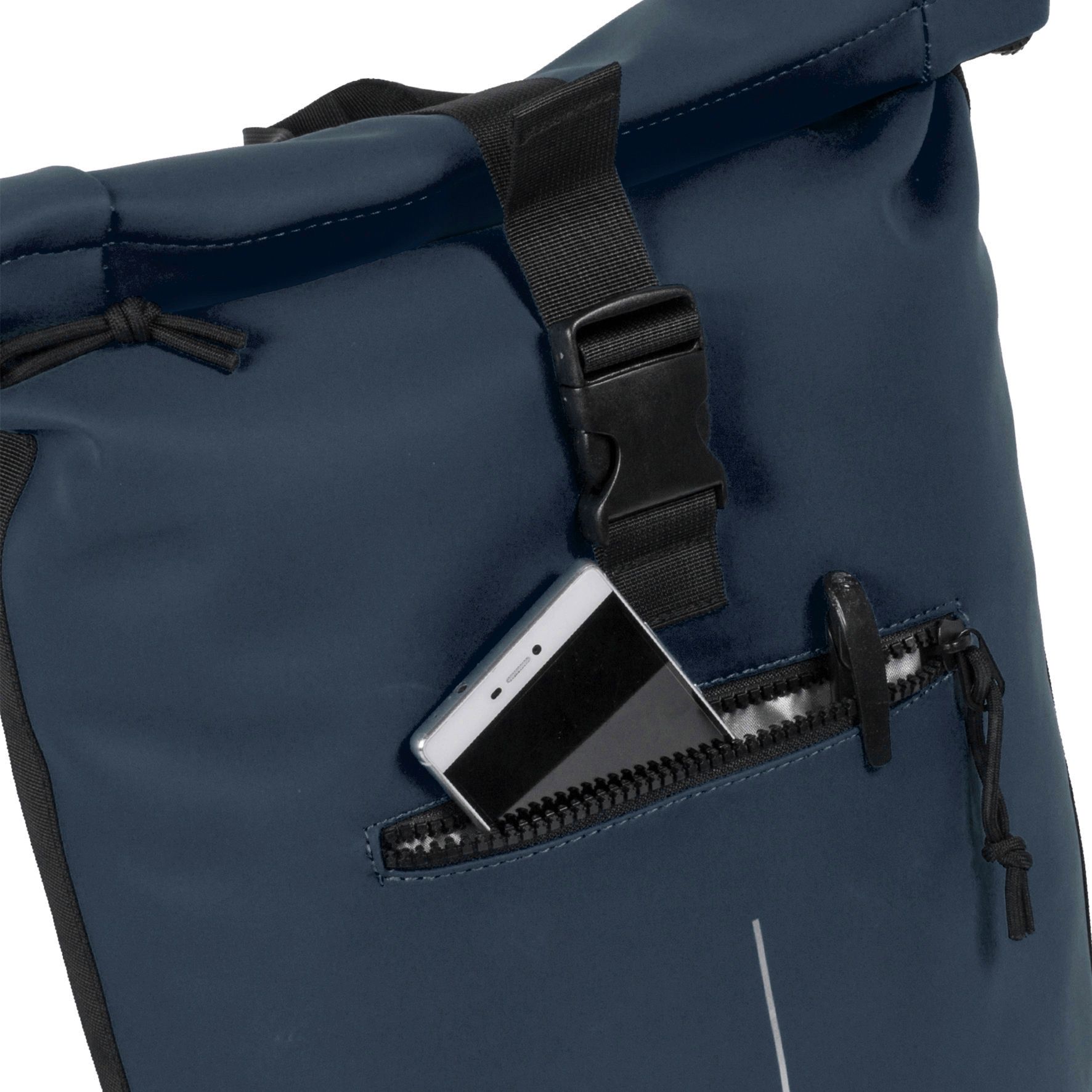 New Rebels Mart New York Rolltop Backpack Navy