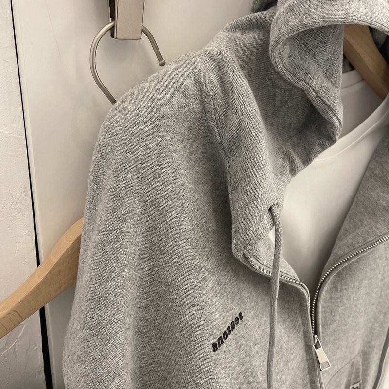 Cafamo - Effen hoodie met rits