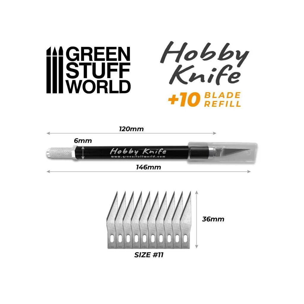 Green Stuff World - Couteau de Modélisme