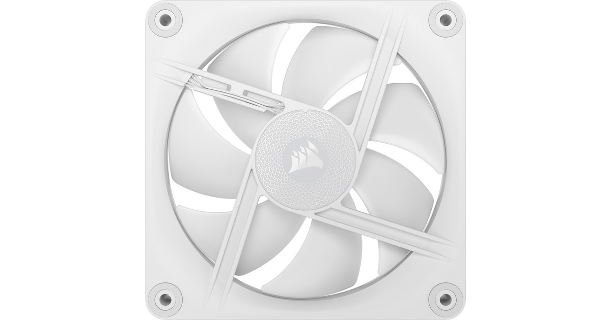 CorsairiCUE LINK LX120-R RGB Reverse case fan  (Wit, 120 x 120 x 25 mm, PWM)
