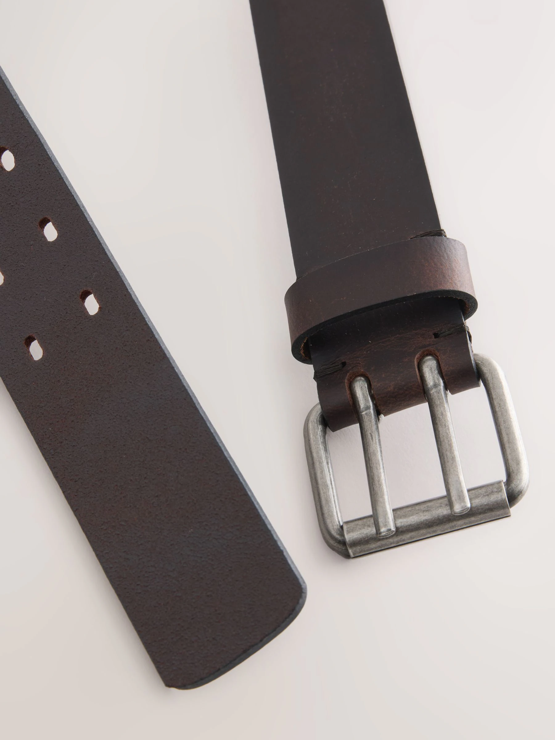 Bruin - Double Prong Casual Leather Belt