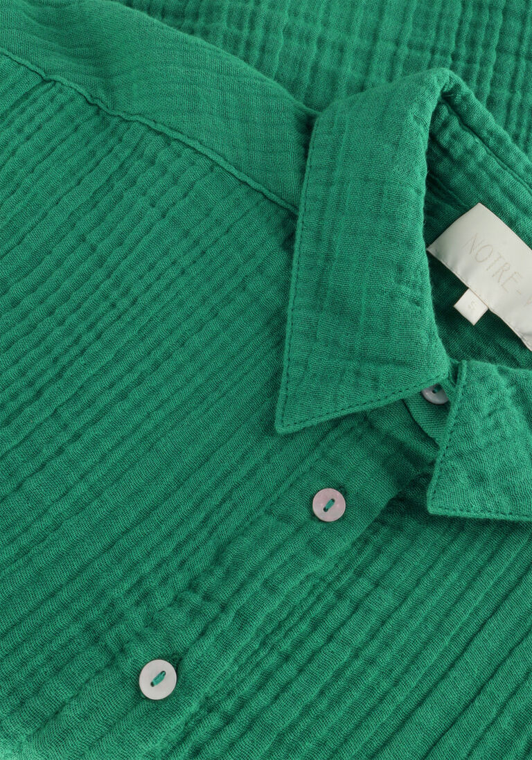 NOTRE-V groene notre-v blouse nv-delu
