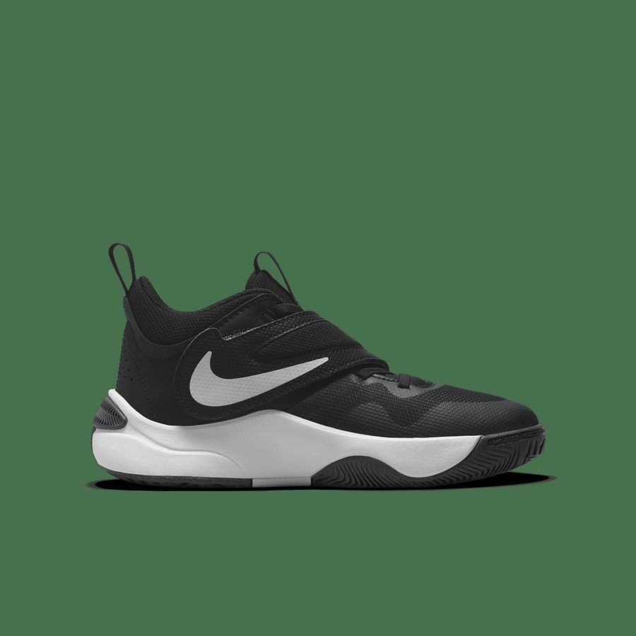 Nike Team Hustle D 11 Big Kids' Bas BLACK/WHITE