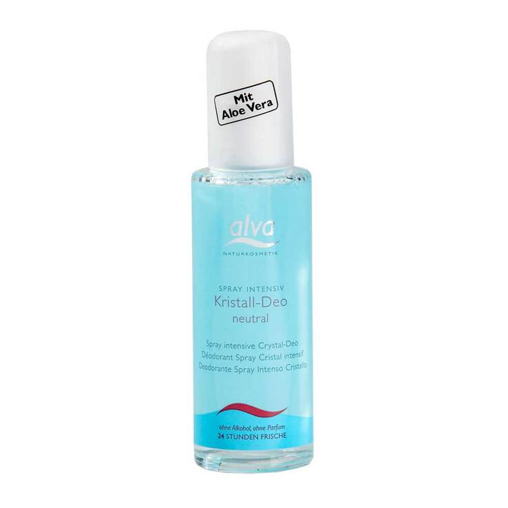 Alva Kristall Deo Spray Intensiv, 75 ml