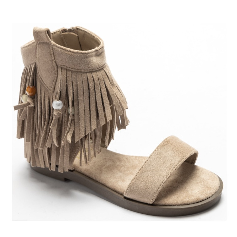 Boho breeze sandals - taupe