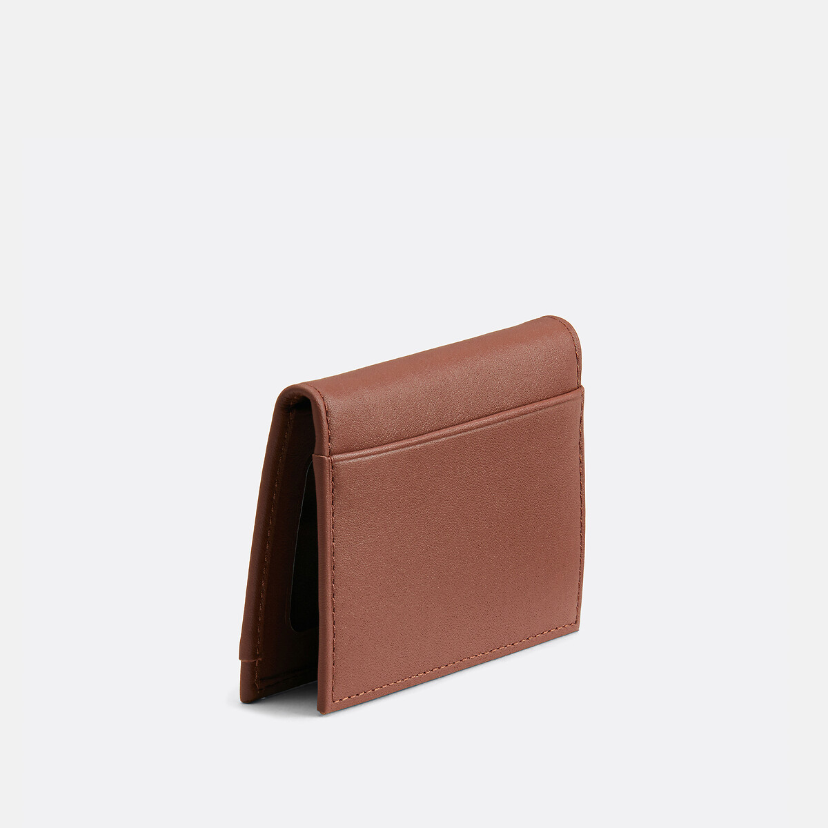 POLO RALPH LAUREN<br>Porta-cartões em couro liso