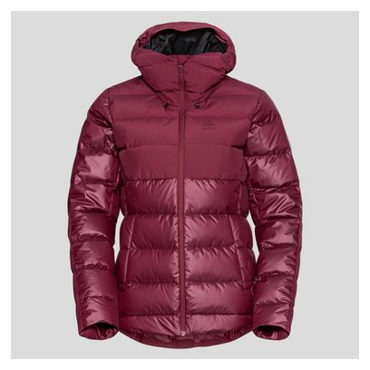 Doudoune à Capuche Femme Odlo Severin N-Thermic Rouge Raspberry Fudge