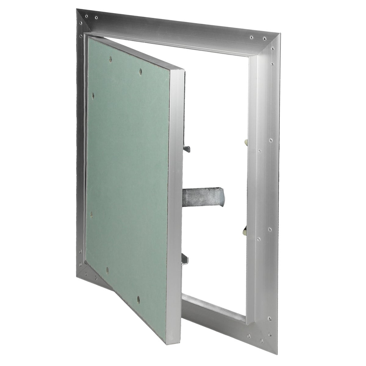 ECD Duitsland Toegangspaneel/Toegangsdeur met gipsplaatinzetstuk 250x300mm, 12,5mm gipsplaat, Aluminium frame, Toegangsdeur/Onderhoudsluik/Reinigingsluik/Onderhoudsopening, Geschikt voor vochtige ruimtes, Gipsplaatconstructie