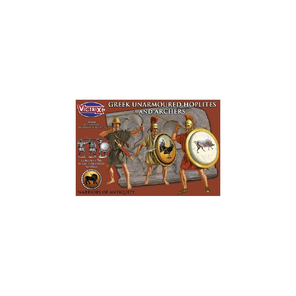 Greek Unarmoured Hoplites and archers