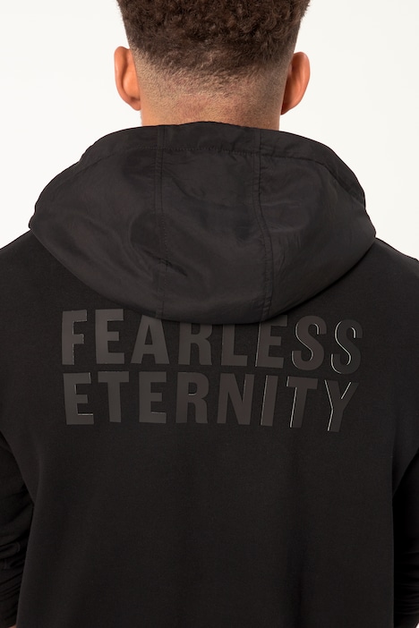 STHUGE Hoodiejacke, Sweat, Web-Kapuze, Rückenprint, bis 8 XL
