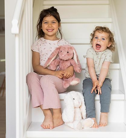 Teddykompaniet Kuscheltier - Hasen Linnea - 30 cm - Mattrosa