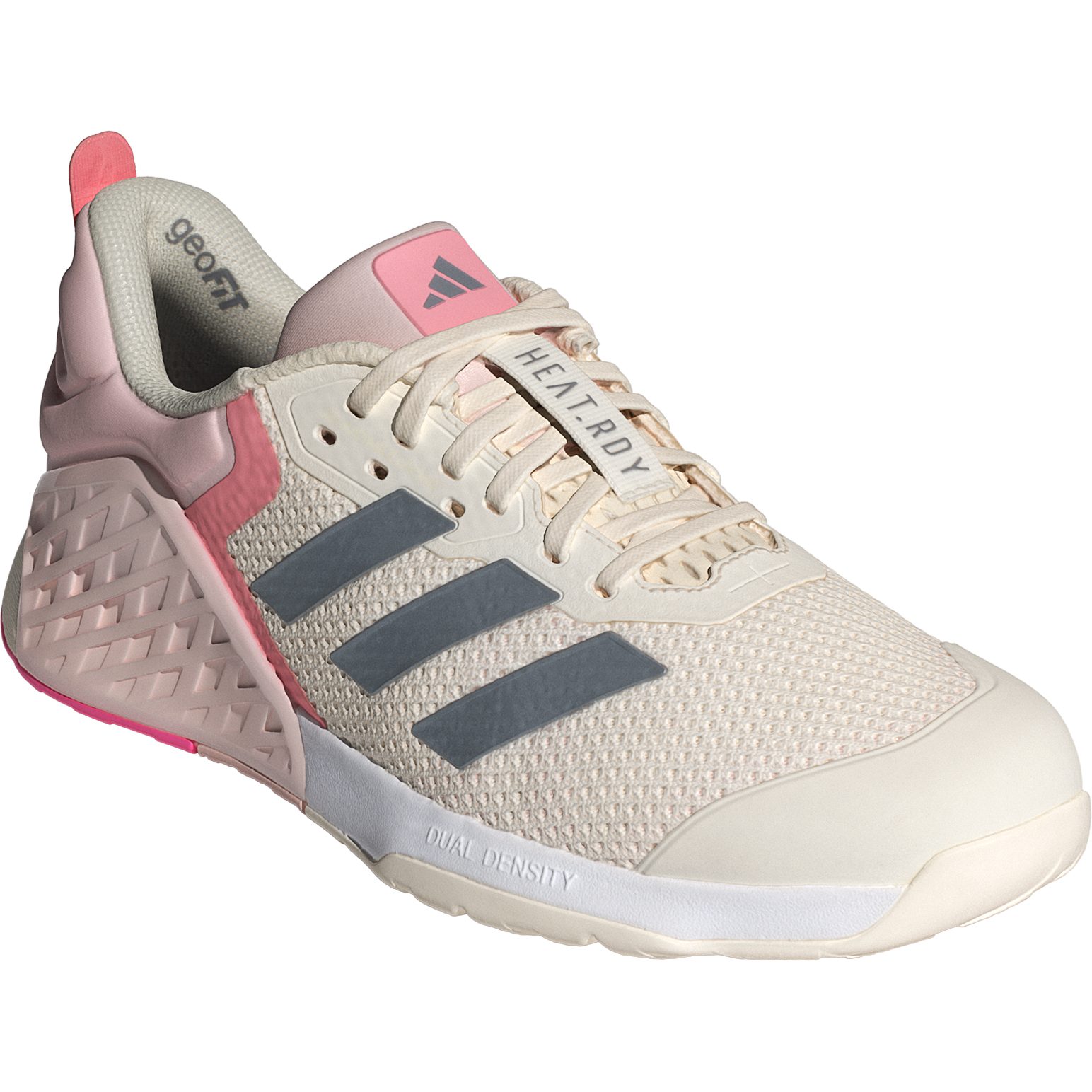adidas Dropset 3 Hallenschuhe Damen chalk white
