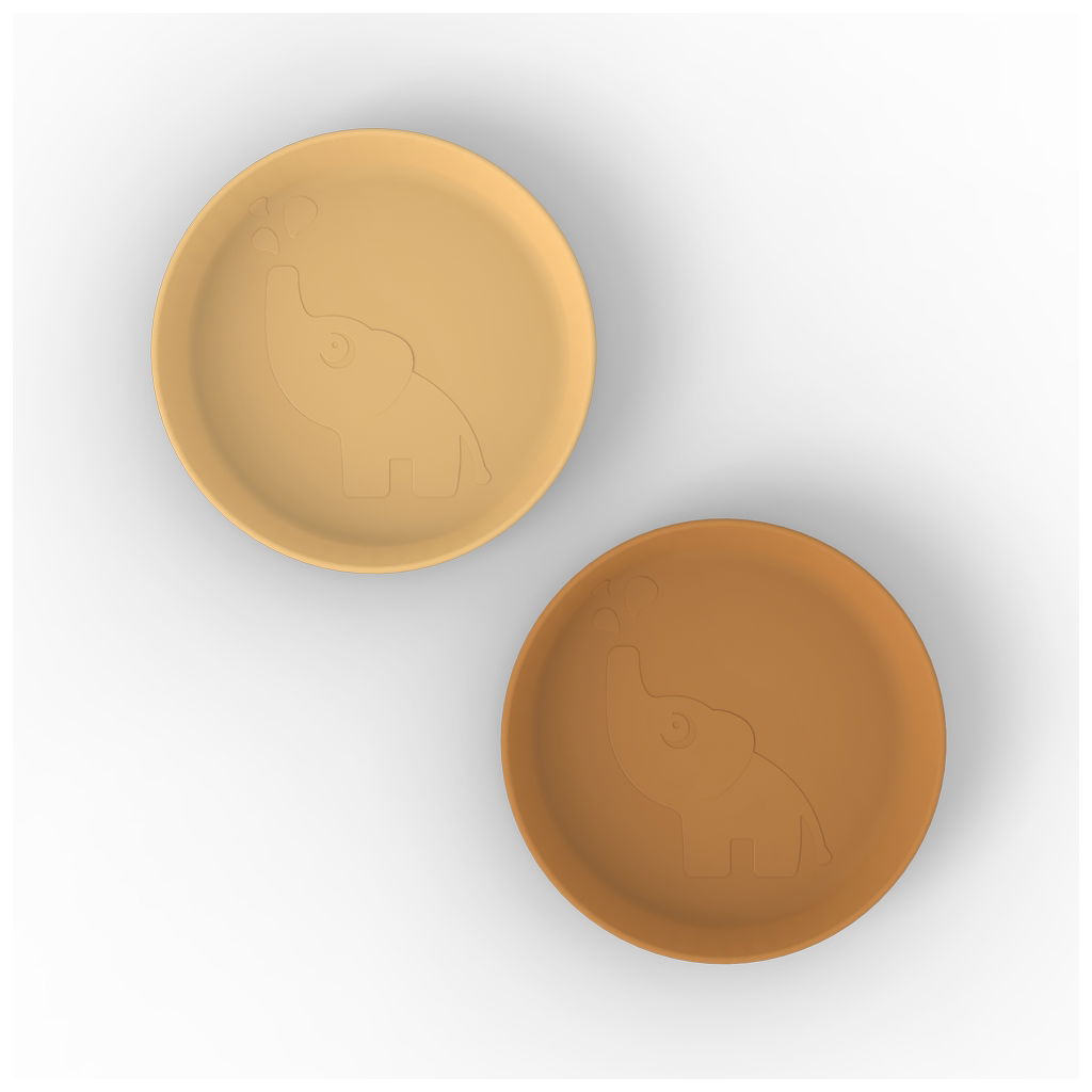 Done by DeerDone by Deer   Kiddish 2er Tellerset mustard