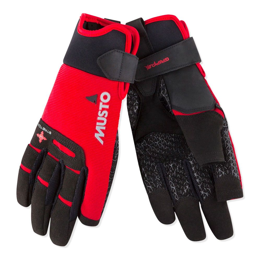 Musto PERF LF - Gants doigts longs black