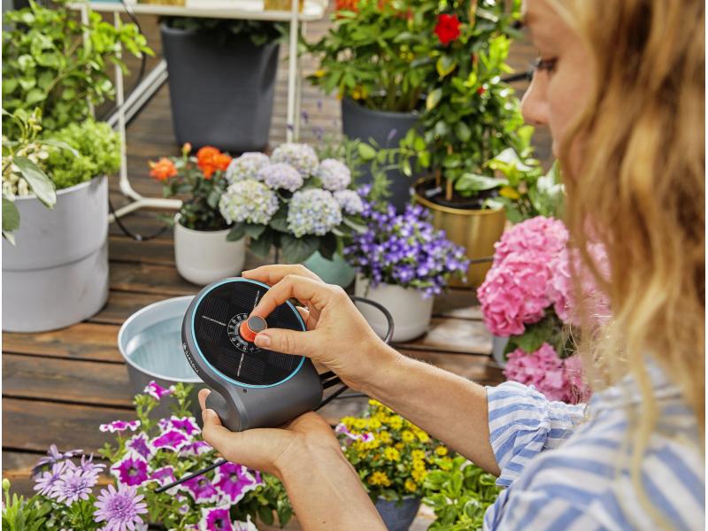 GARDENA Bewässerungs-Set AquaBloom Solar-Bewässerungs AquaBloom Set