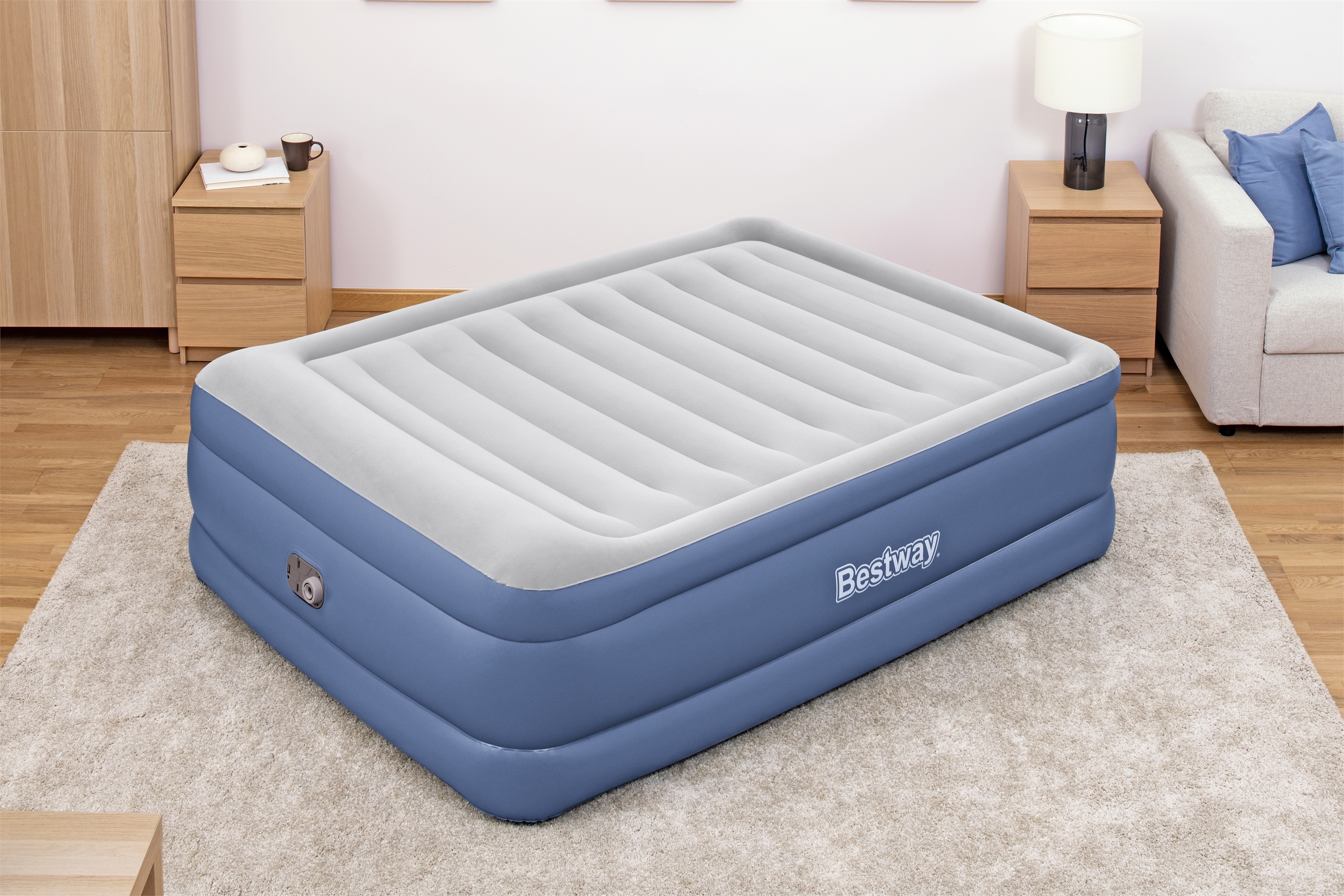 Luftbett Tritech Queen selbstaufblasend  203 x 152 x 61 cm